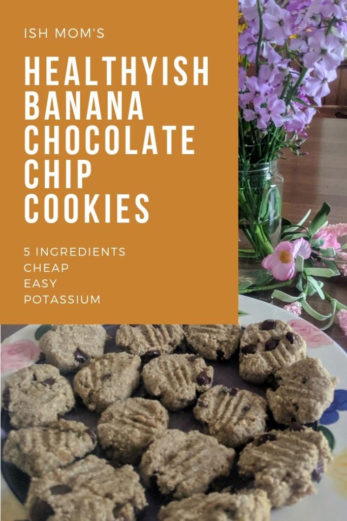 banana chocolate chip cookies pinterest