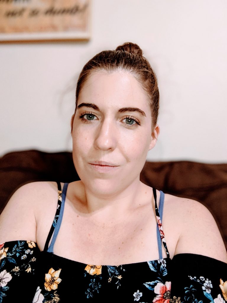 Megan wearing Wet n' Wild Photofocus foundation
