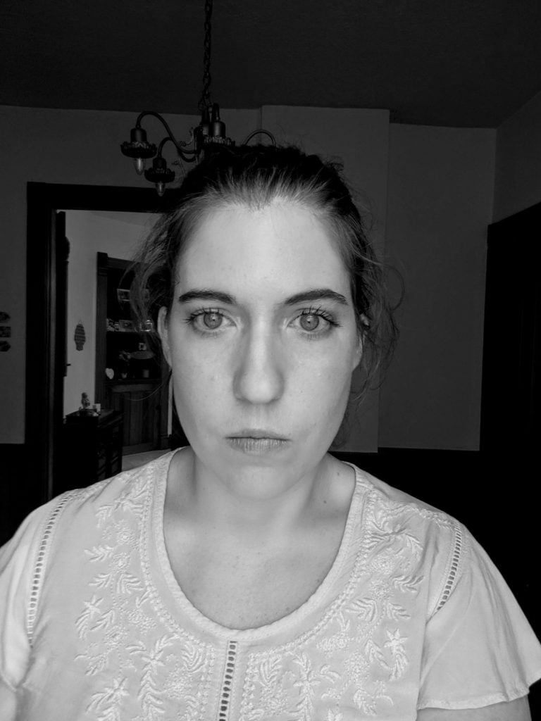 Megan using a level stare to deal with difficult people