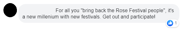  festival comment